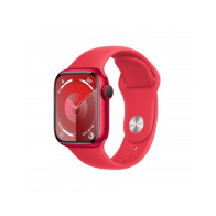 Apple Watch Series 9 GPS + Cellular 41mm Cassa in alluminio rosso - Cinturino sport rosso - M/L